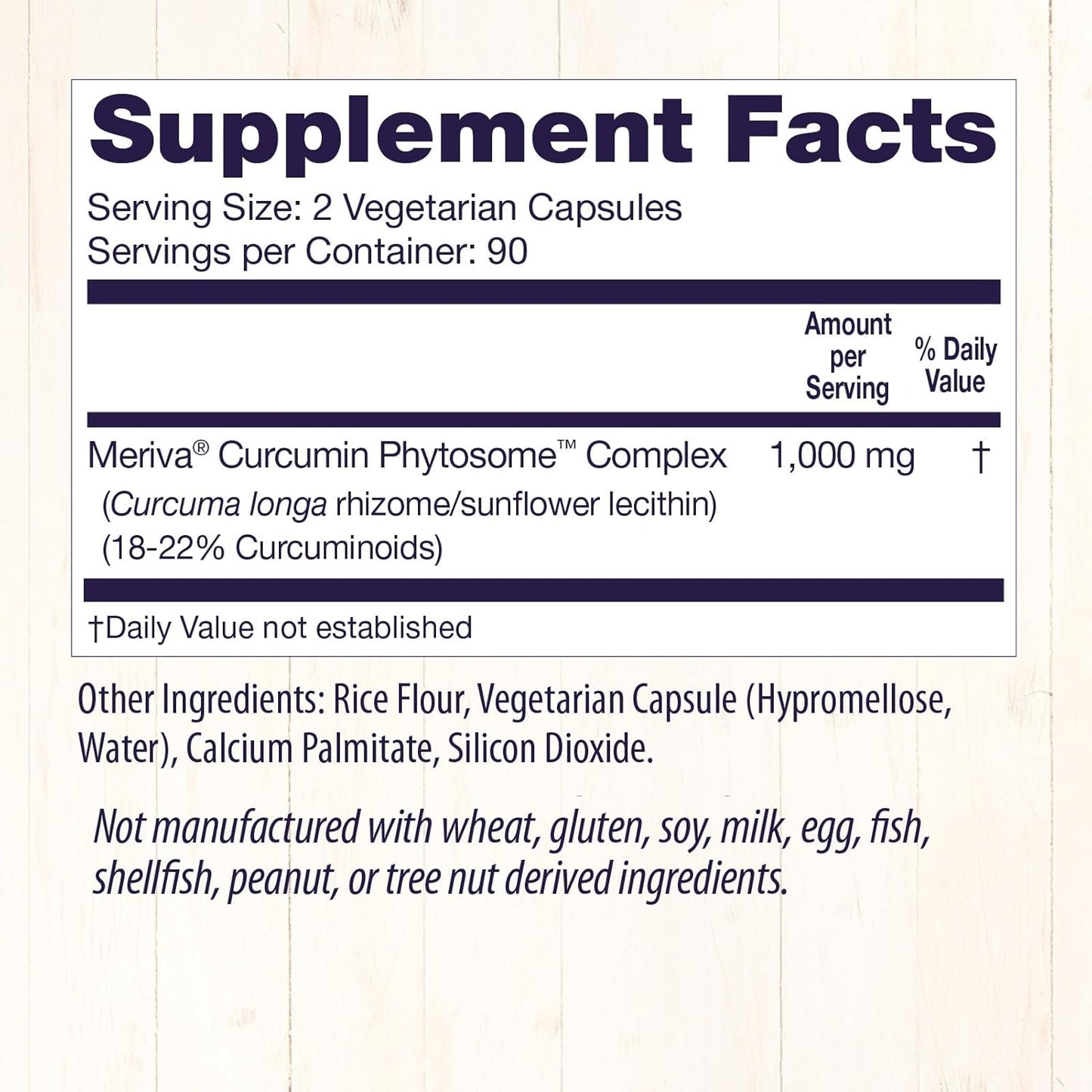180 Count Healthy Origins Curcumin Phytosome Veggie Capsules with Meriva SF Formula, 500mg
