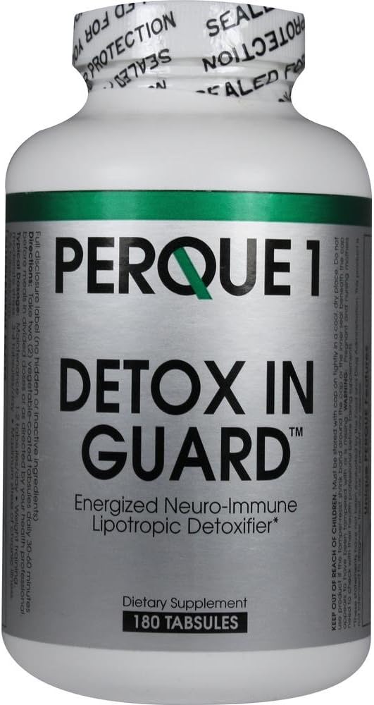 180-count Perque Detox Guard Tablets for Healthy Cleansing & Detoxification