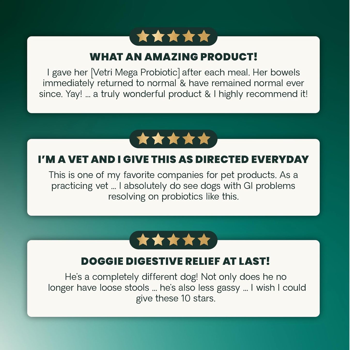 180 Count VetriScience Extra Strength Gut Health Capsules for Dogs & Cats - Probiotic & Prebiotic Digestive Supplement - Supports Digestion, Immune System, Gas & Diarrhea - 7.5 Billion CFU
