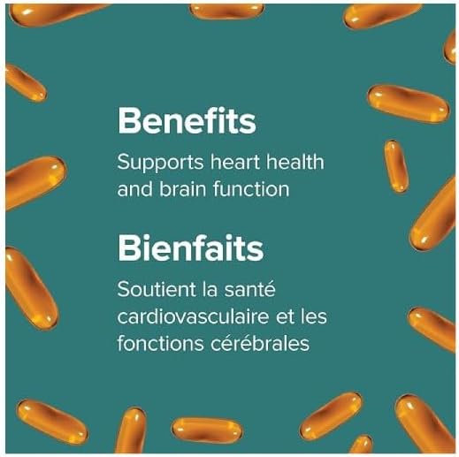 180 Count Webber Naturals Wild Alaskan Salmon Oil Softgels - 200mg