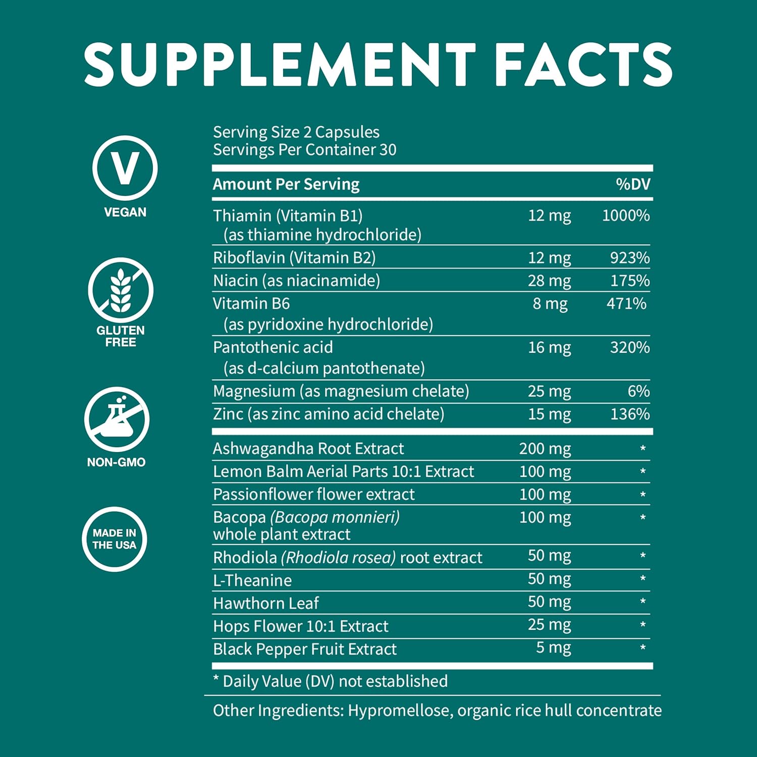 180 ct WellPath Zen Stress Relief Supplement | Mood Support & Energy Aid | Ashwagandha, Rhodiola, L-Theanine, Lemon Balm Capsules