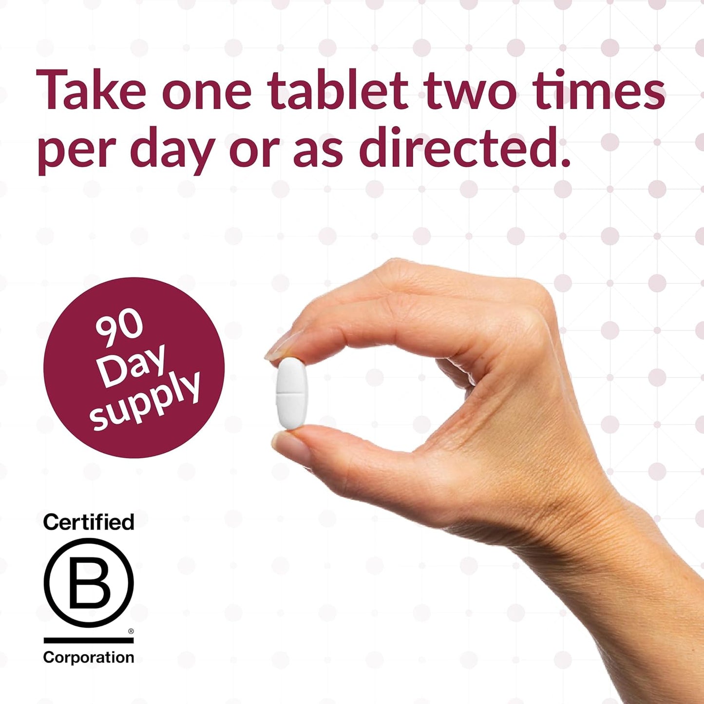 180 Non Chewable Zinc Chelate Tablets for Bariatric Surgery Patients, Highly Absorbable 20 mg Zinc Arginine and Glycine Formula