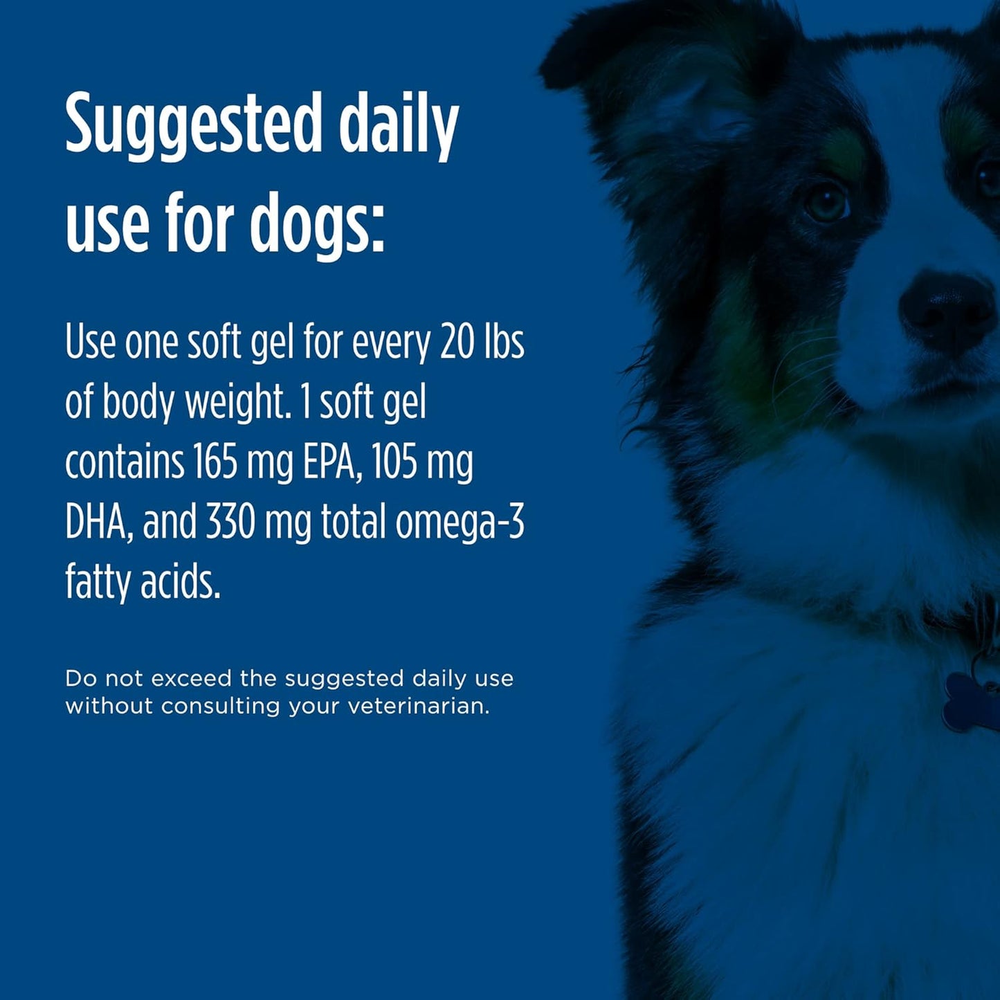 180 Soft Gels Nordic Naturals Omega-3 Pet Supplement for Dogs - Unflavored Fish Oil with EPA & DHA for Heart, Skin, Coat, & Immune Health - 330mg Omega-3 Per Soft Gel