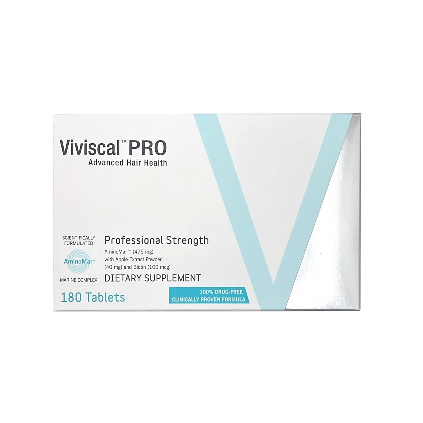 180 Tablets Advanced Hair Growth Support Supplement - Natural Hair Growth Formula for Men & Women