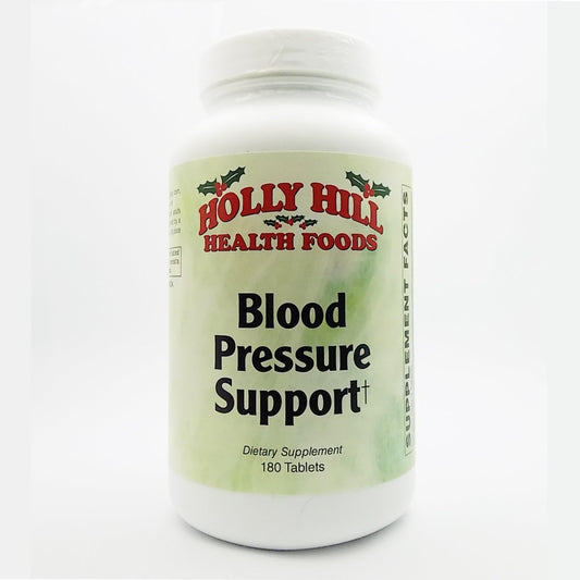 180 Tablets Holly Hill Health Foods Mineral and Herbal Blood Pressure Support Supplement