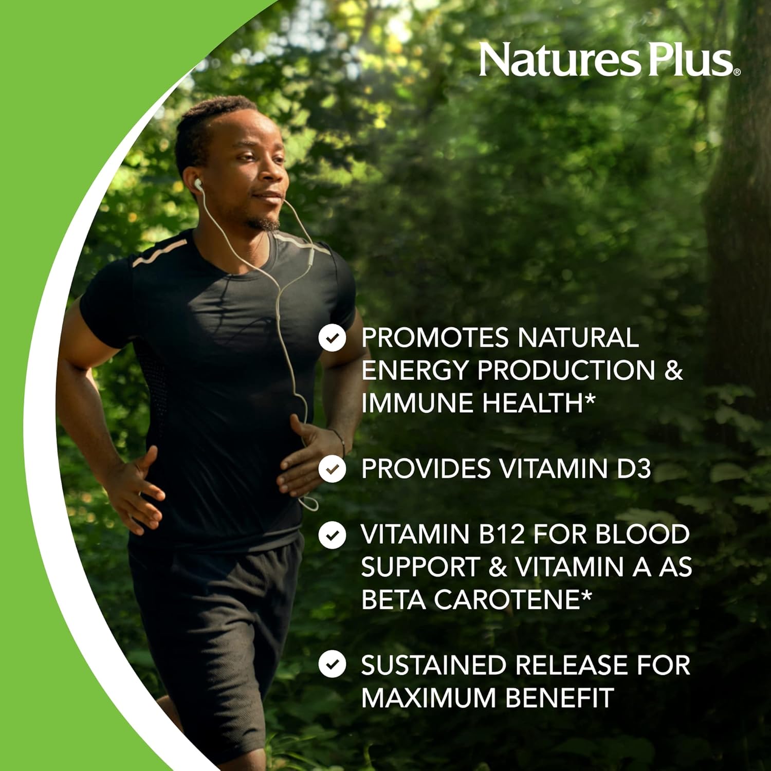 180 Vegetarian Tablets Natures Plus Ultra II Multivitamin - Sustained Release for Natural Energy & Overall Health - Whole Food Supplement