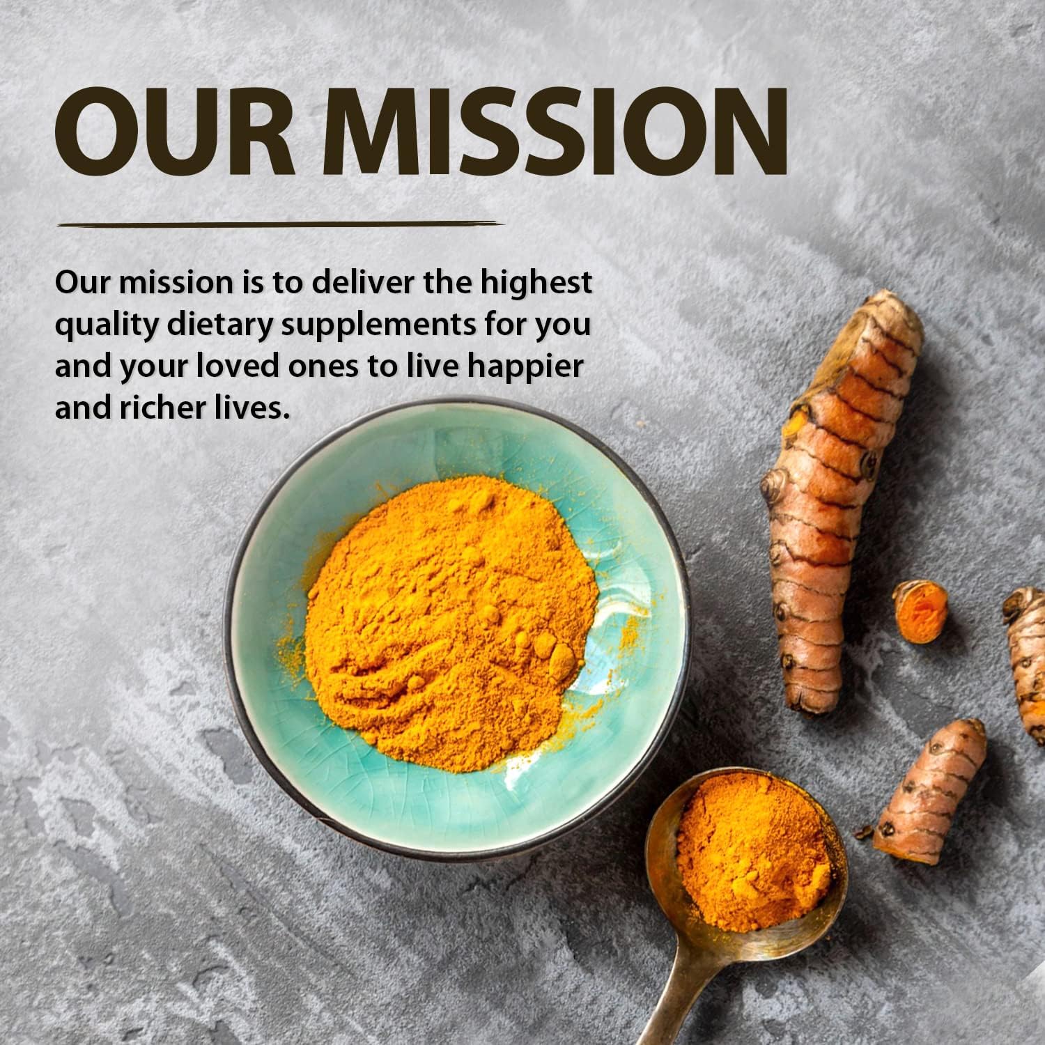 1800mg Turmeric Curcumin with 95% Curcuminoids, Enhanced Absorption with Black Pepper, Vegan Joint & Muscle Support, Non-GMO - 90 Capsules