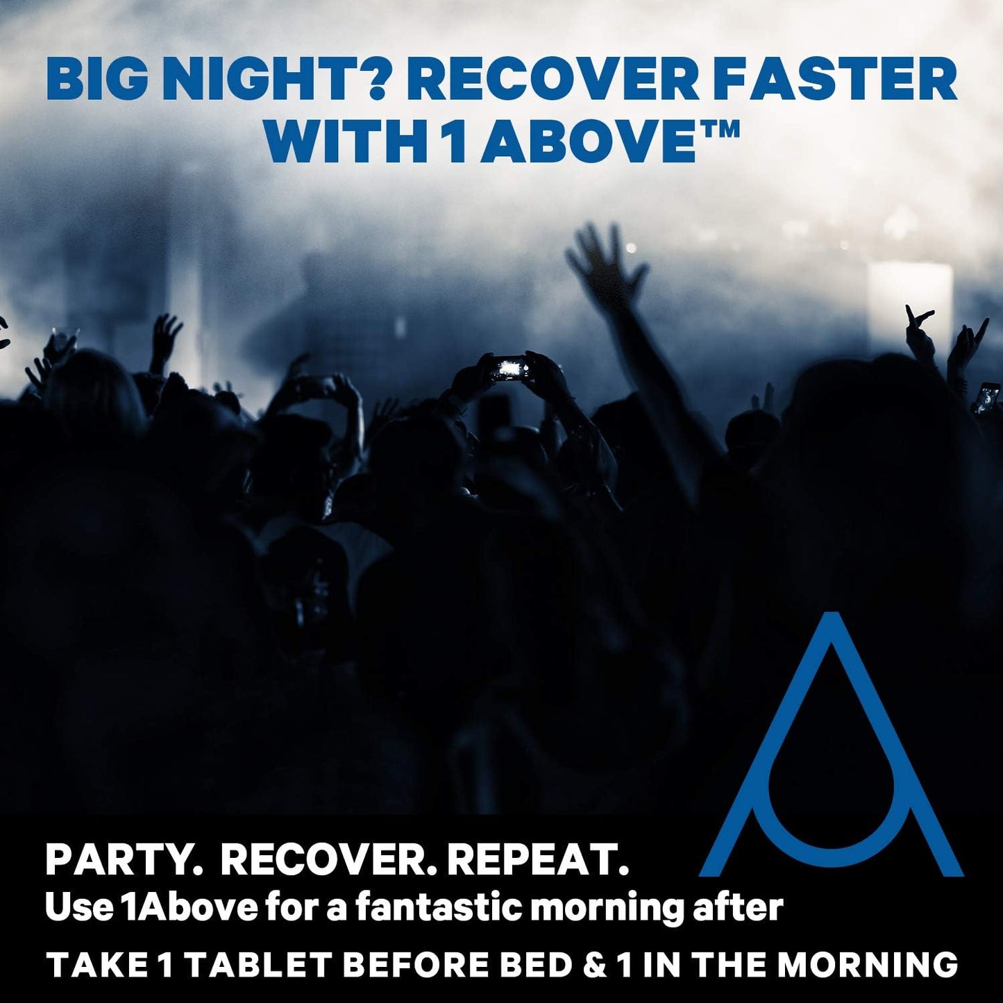 1ABOVE Anti Jet Lag Tablets - Citrus and Berry Flavors, 40 Count