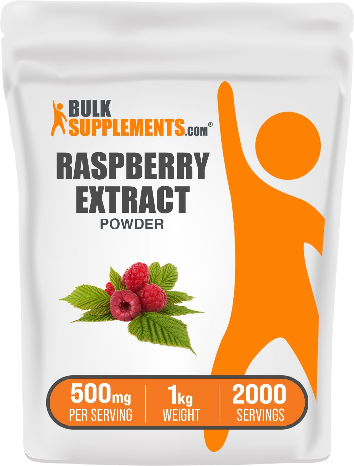 1kg Bulk Raspberry Extract Powder - Antioxidant Supplement - Dried Raspberries - Fruit Powder - High Antioxidant Content - 2.2 lbs