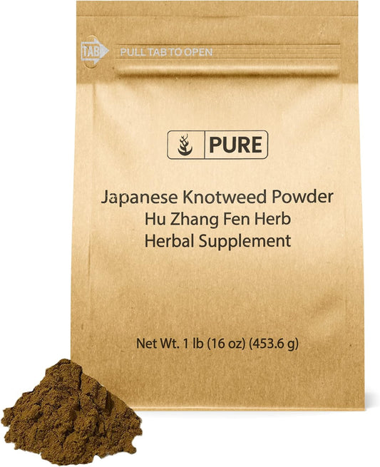 1lb Pure Japanese Knotweed (Hu Zhang Fen) Traditional Supplement - Gluten-Free & Original Ingredients for Health