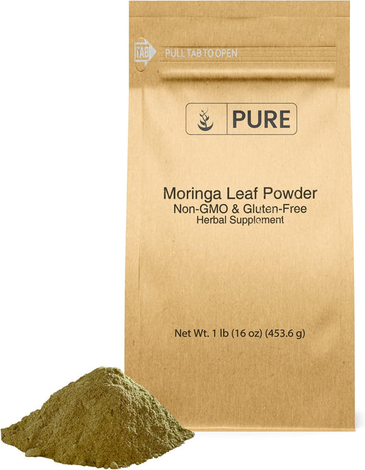 1lb Pure Moringa Oleifera Leaf Extract - Natural Herbal Supplement with Original Ingredients