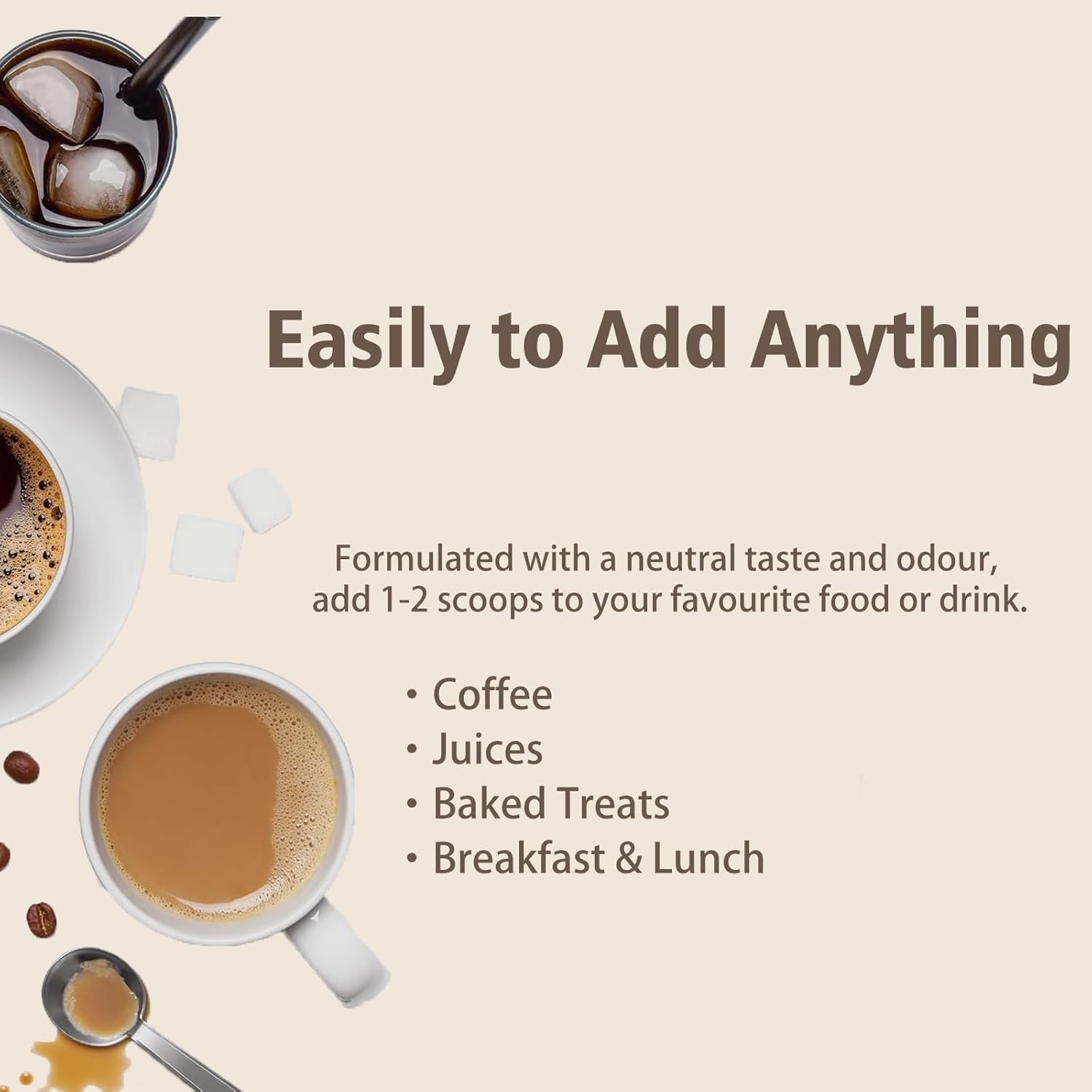 1lb Vrixlanua Lion's Mane Mushroom Powder Extract - Brain Health & Immunity Support Supplement for Mental Clarity & Cognition