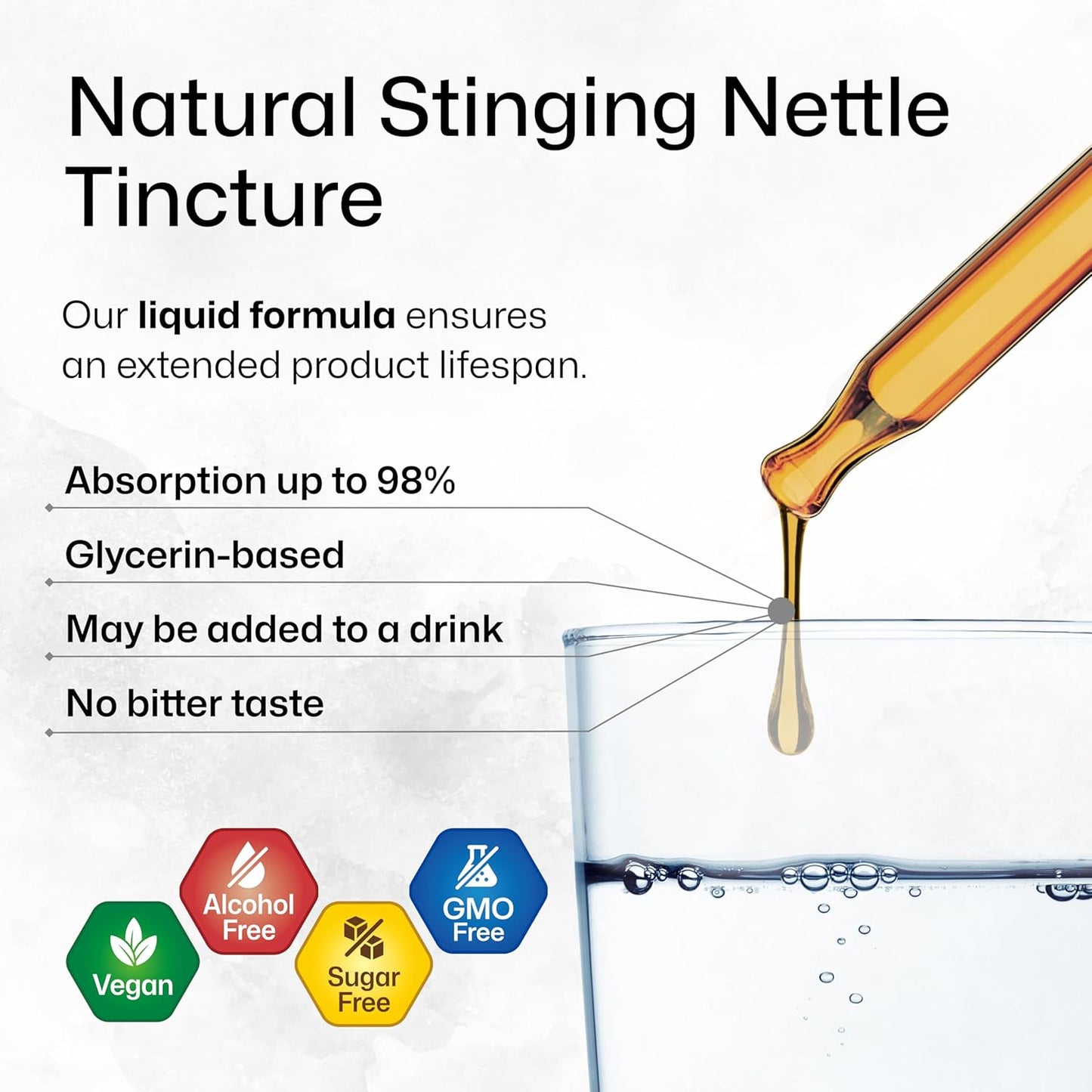 2 Fl. Oz. BIO KRAUTER Stinging Nettle and Cleavers Tincture Set