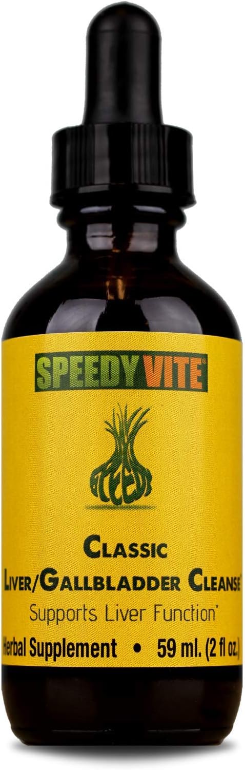 2 fl oz SpeedyVite Classic Herbal Liver and Gallbladder Cleanse Drops with Milk Thistle and Dandelion Root