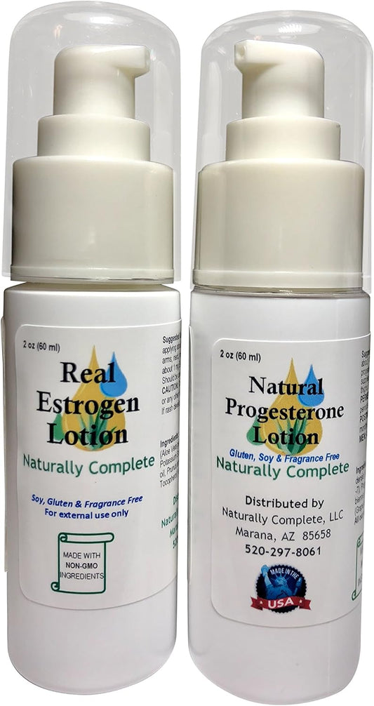 2-in-1 Natural Menopause Products: Complete Estro Set