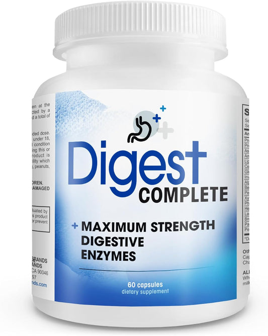2-in-1 Probiotic Digestive Enzymes - Instant Brands Digest Complete, 60 Capsules