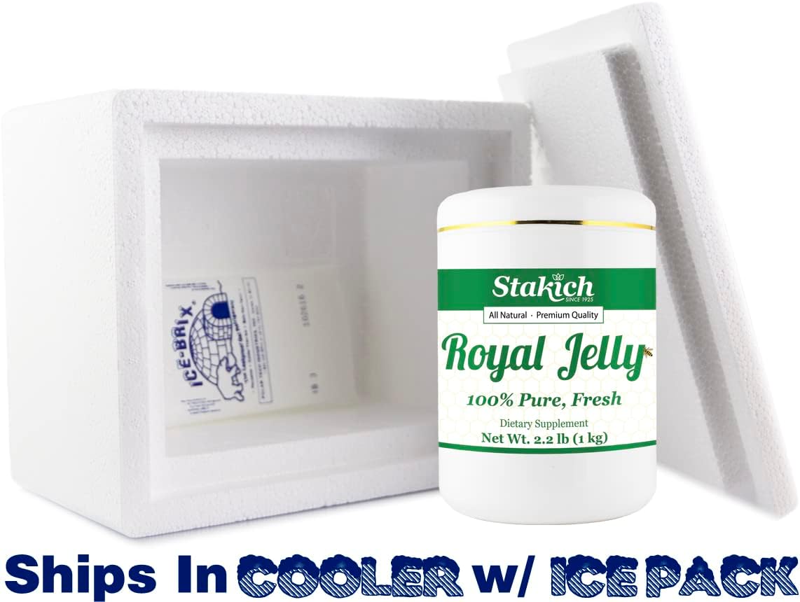 2 kg Stakich Fresh Royal Jelly - Pure and Natural Bee Product