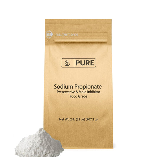 2 lb Food Grade Sodium Propionate - Pure Preservative & Mold Inhibitor for Food Additives