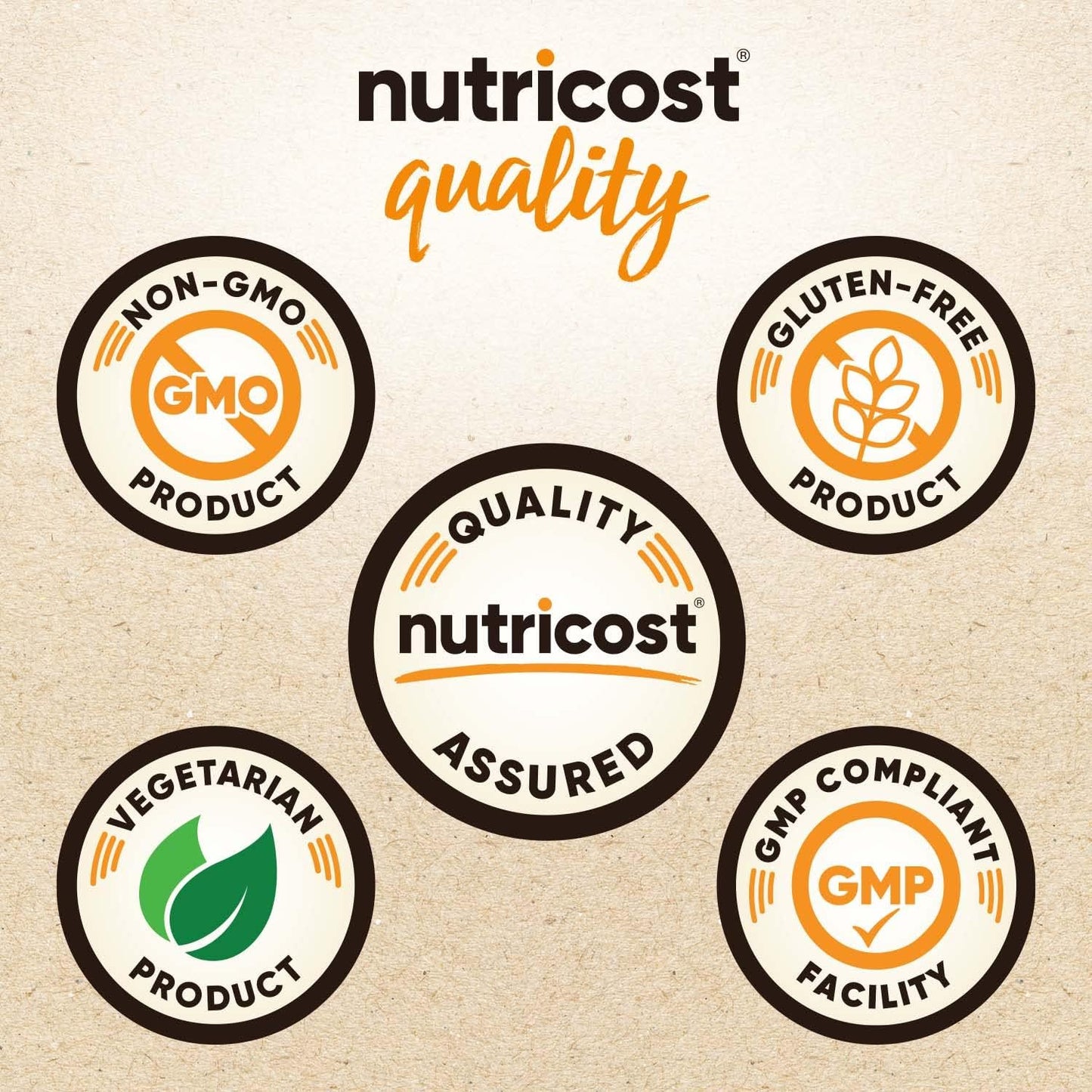 2 LB Nutricost Organic Vegan Protein Powder Chocolate Peanut Butter - Gluten-Free, Non-GMO