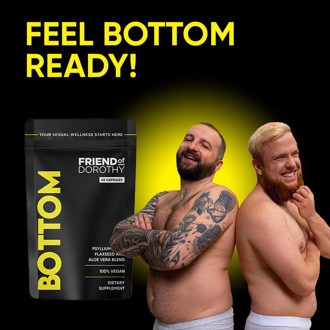 2-Month Supply of Bottom and Lube Bundle - Natural Supplements for Enhanced Experience