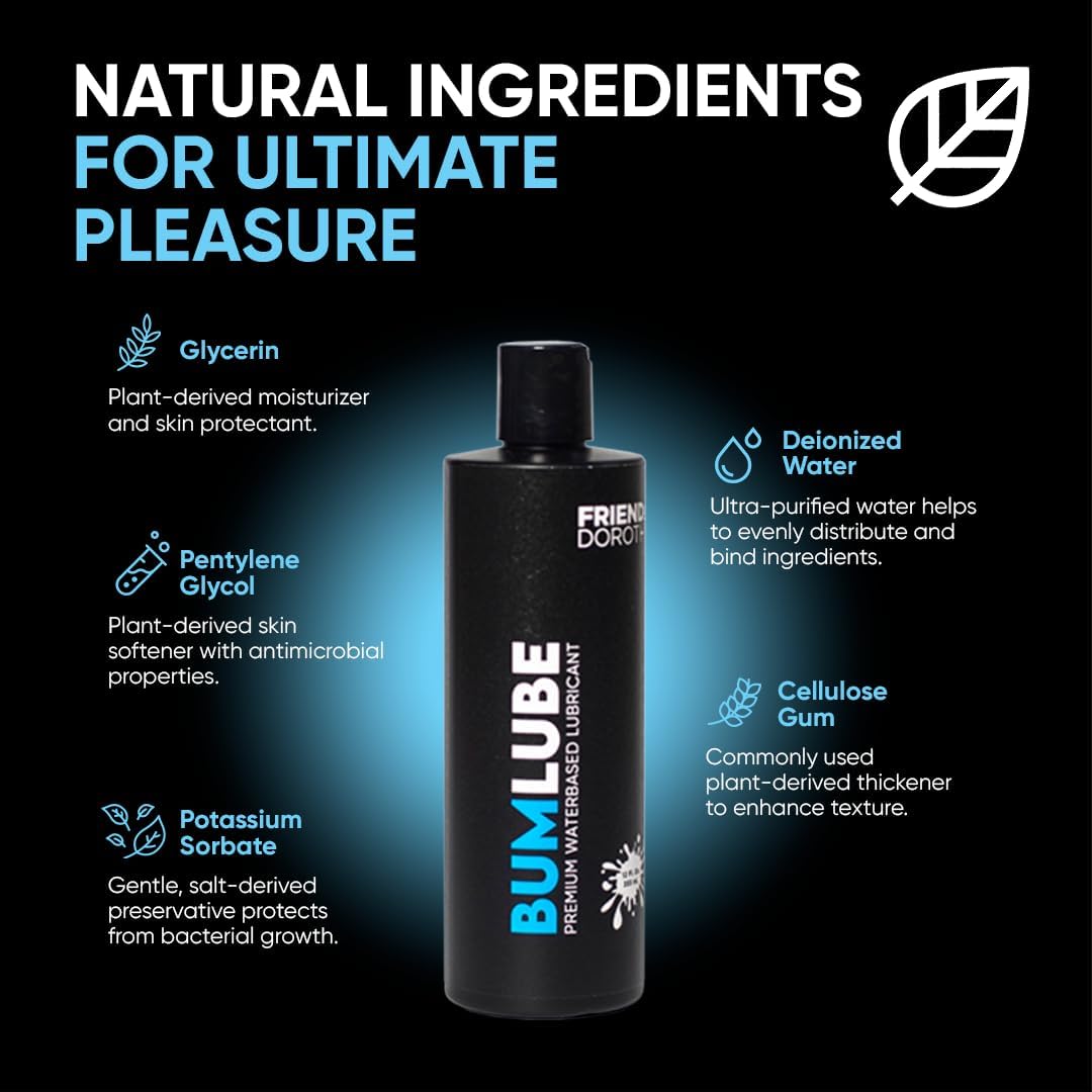 2-Month Supply of Bottom and Lube Bundle - Natural Supplements for Enhanced Experience