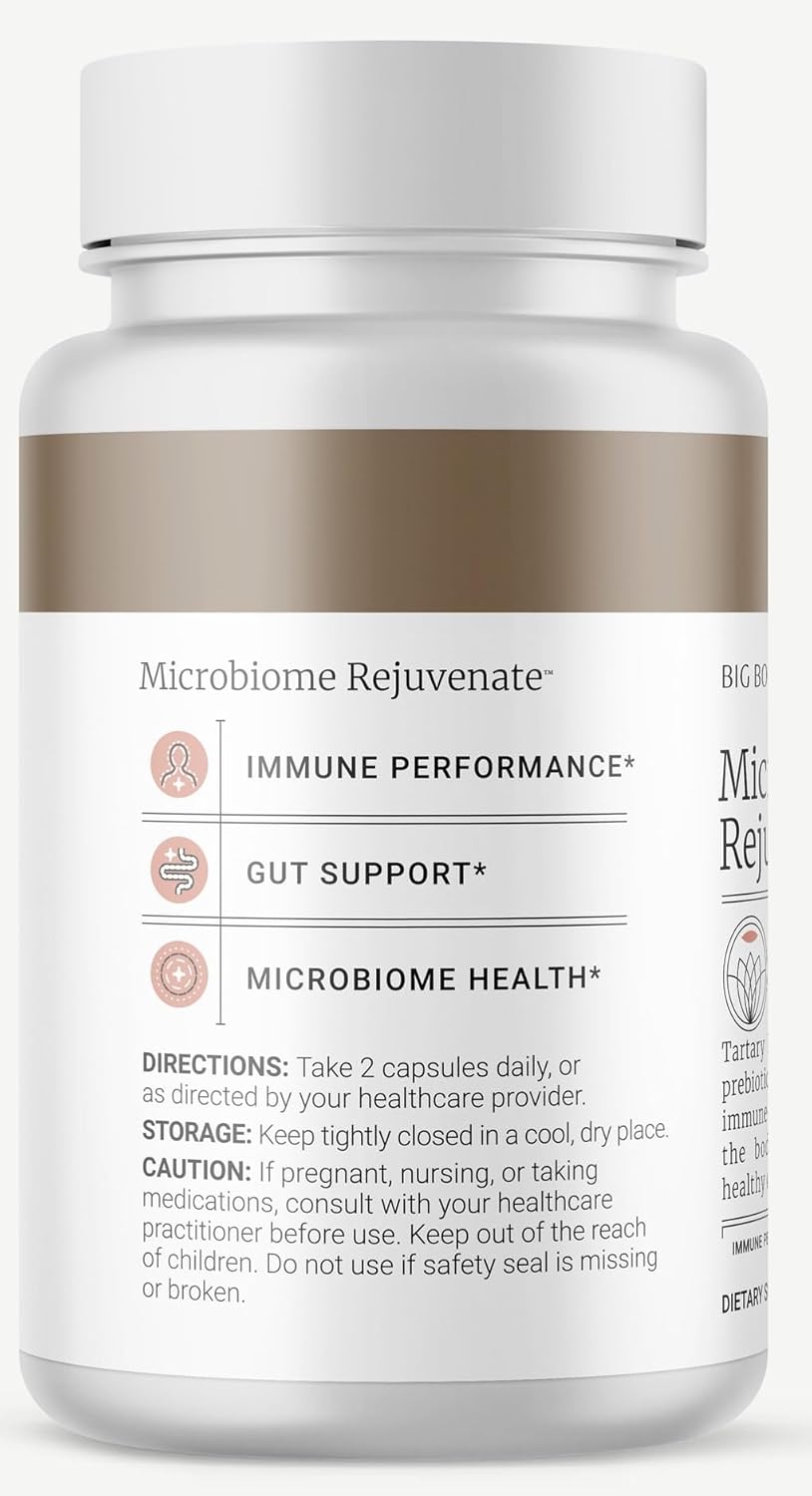 2 Month Supply of Microbiome Rejuvenate™ with Sprouted Himalayan Tartary Buckwheat for Gut Health & Immune Resilience