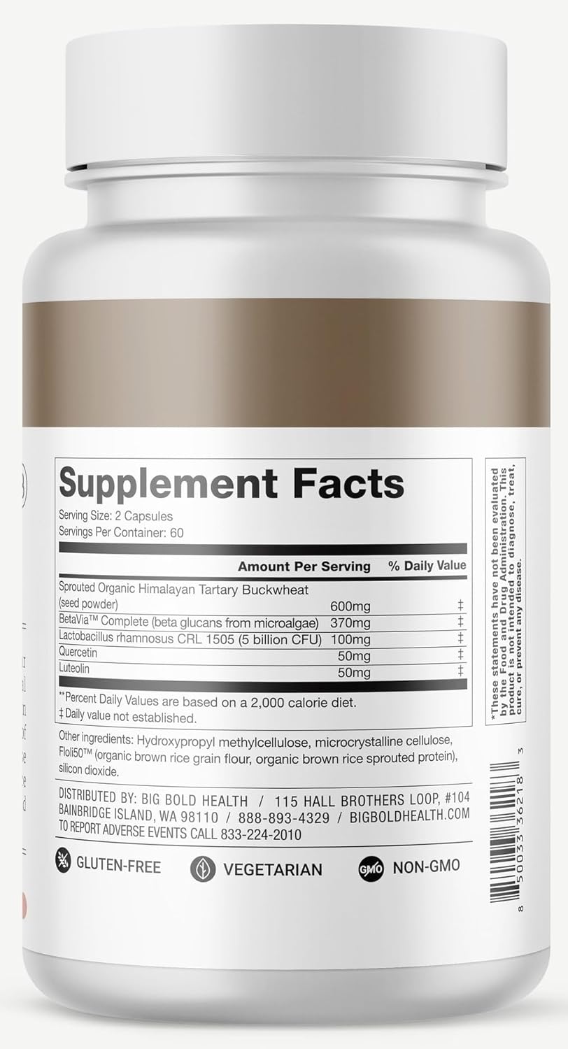 2 Month Supply of Microbiome Rejuvenate™ with Sprouted Himalayan Tartary Buckwheat for Gut Health & Immune Resilience
