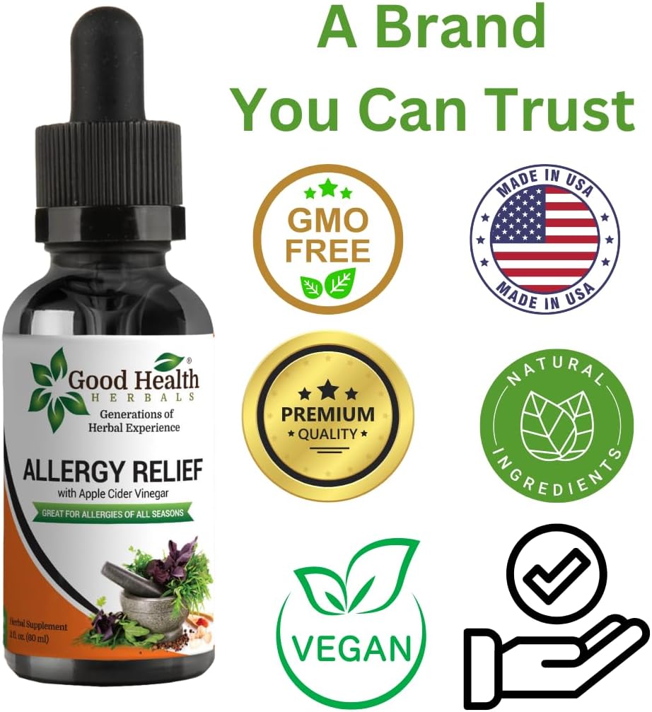 2 oz. Allergy Relief Herbal Extract - Boosts Immune System for Allergy Defense