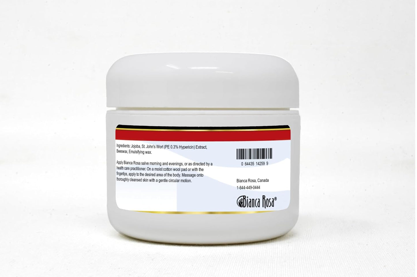 2 oz Bianca Rosa Extra Strength St. John's Wort Extract Salve Ointment - PE 0.3% Hypericin - ZIN 514259