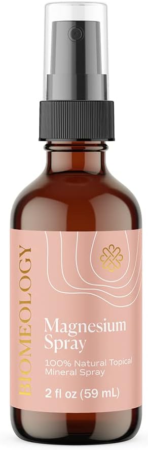 2 oz. Biomeology Topical Magnesium Spray for Muscle Relief and Relaxation