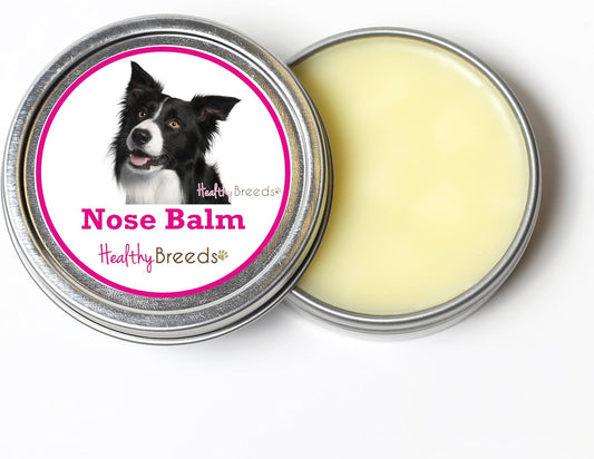 2 oz Border Collie Dog Nose Balm - Moisturizing & Soothing Formula for Healthy Breeds