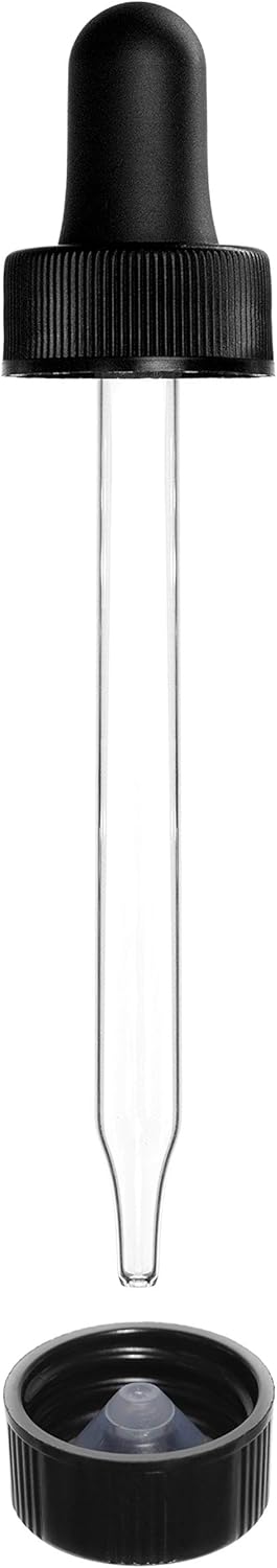 2 Oz Lugol's Iodine Solution - 2% Concentration - Amber Glass Bottle with Dropper by Eisen-Golden Labs