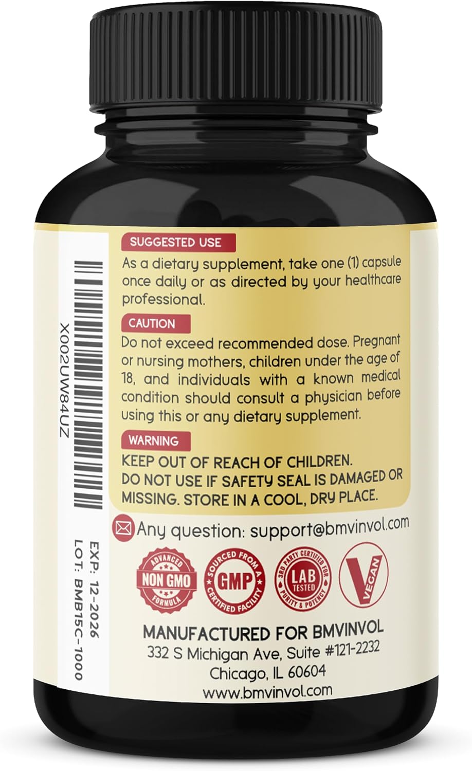 2 Pack Berberine HCl Root Supplements with Ceylon Cinnamon, Turmeric, Milk Thistle, Artichoke, and Black Pepper - Immune System Support