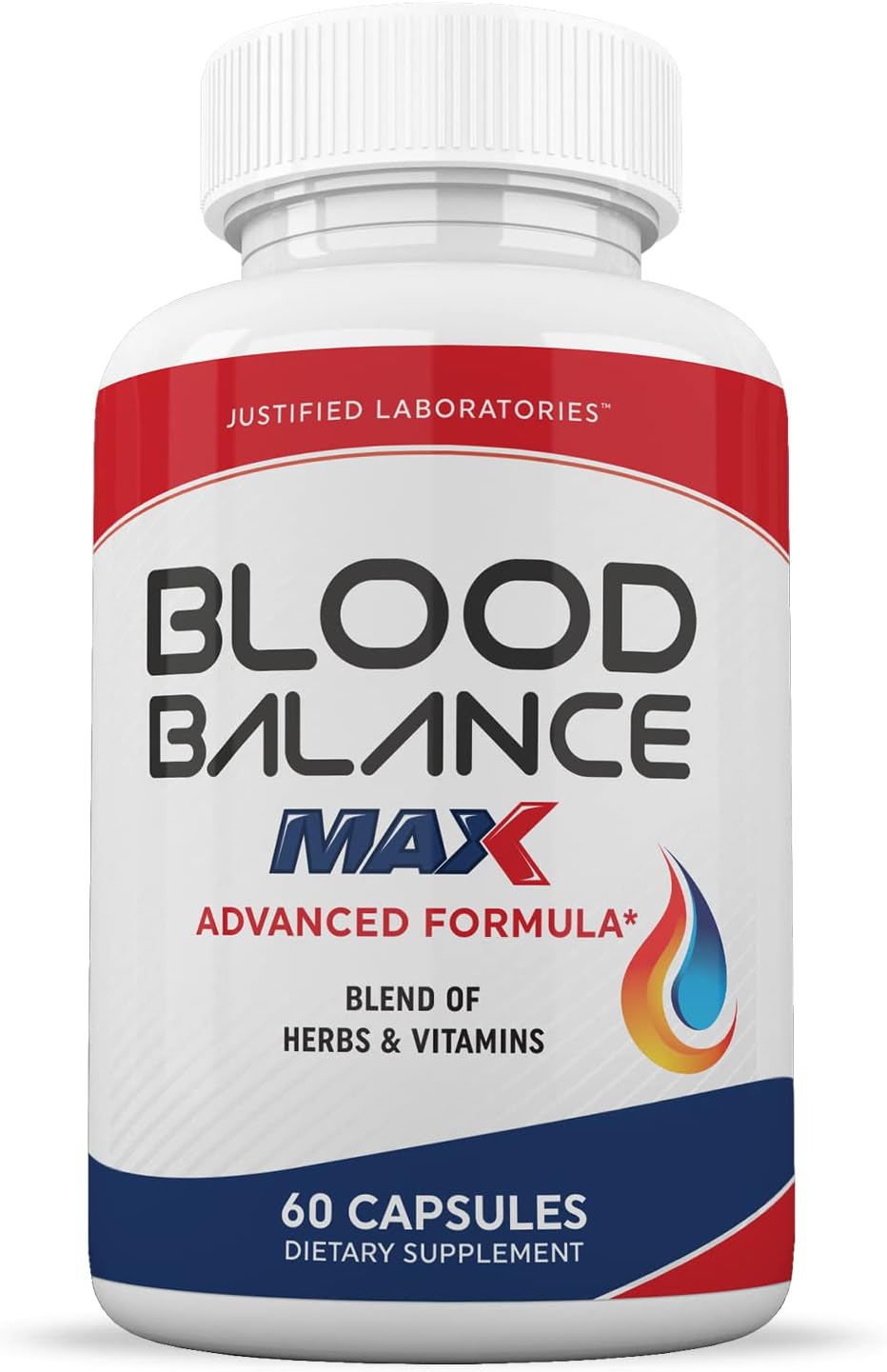 2 Pack Blood Balance Max 1295MG Formula Supplement Pills - 120 Capsules by Justified Laboratories