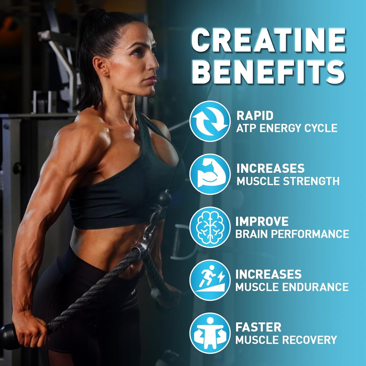 2 Pack DRZIHOOCH Creatine Monohydrate Gummies 5000mg - Muscle Builder & Energy Boost - 160 Count Chewable Supplement for Men & Women - Made in USA