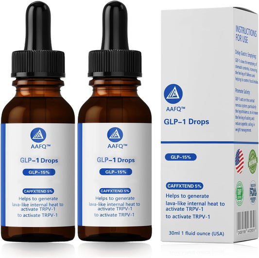 2 Pack Fast-Acting Glp-1 Supplement Drops, Easy to Use, Appetite & Weight Control (2 Fl Oz)