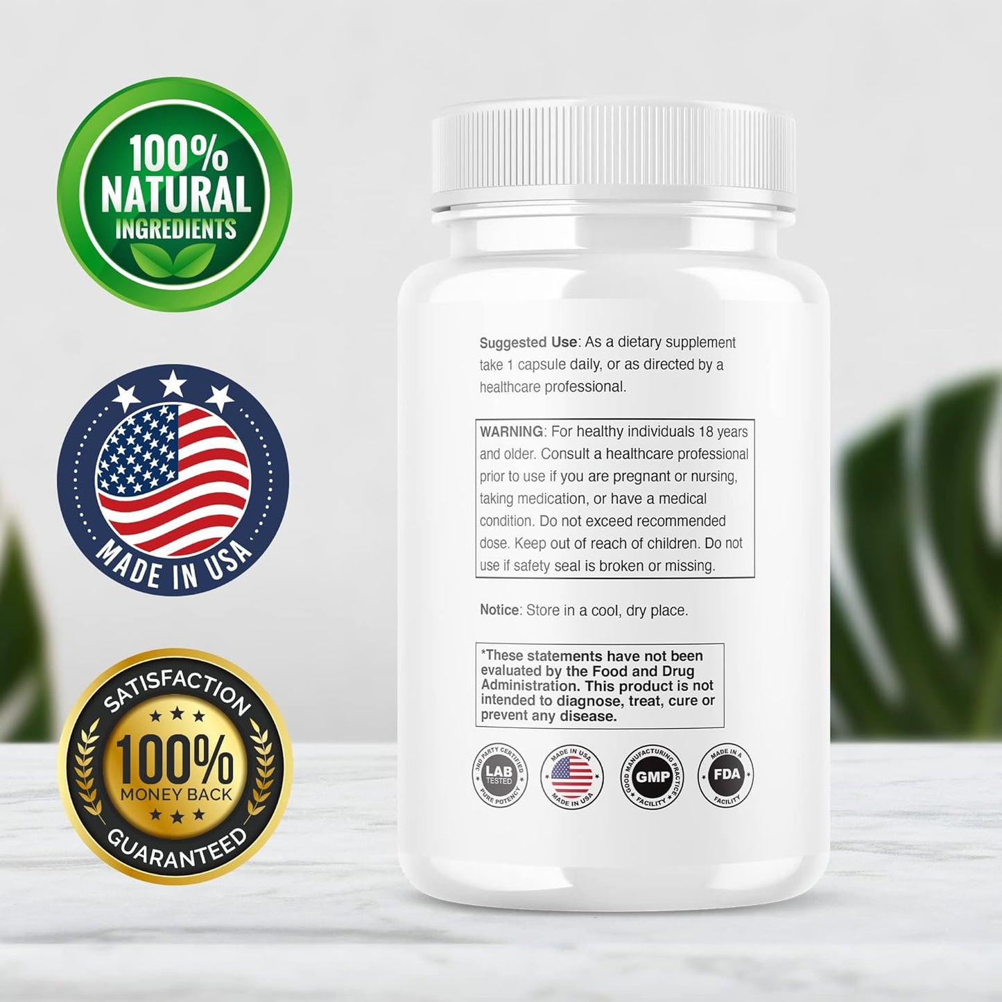 2-Pack Glucoblend Capsules Supplement for Ideal Performance (120 Capsules)