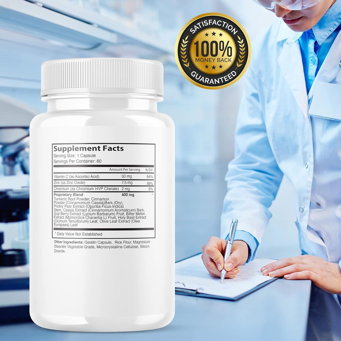 2-Pack Glucoblend Capsules Supplement for Ideal Performance (120 Capsules)