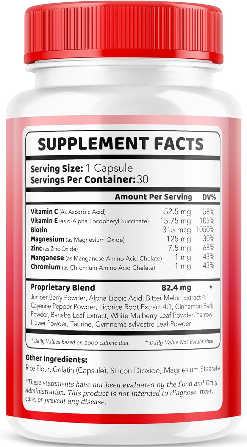 2-Pack Glycogen Support Supplement Capsules - Advanced Formula for 2 Months - 60 Capsules