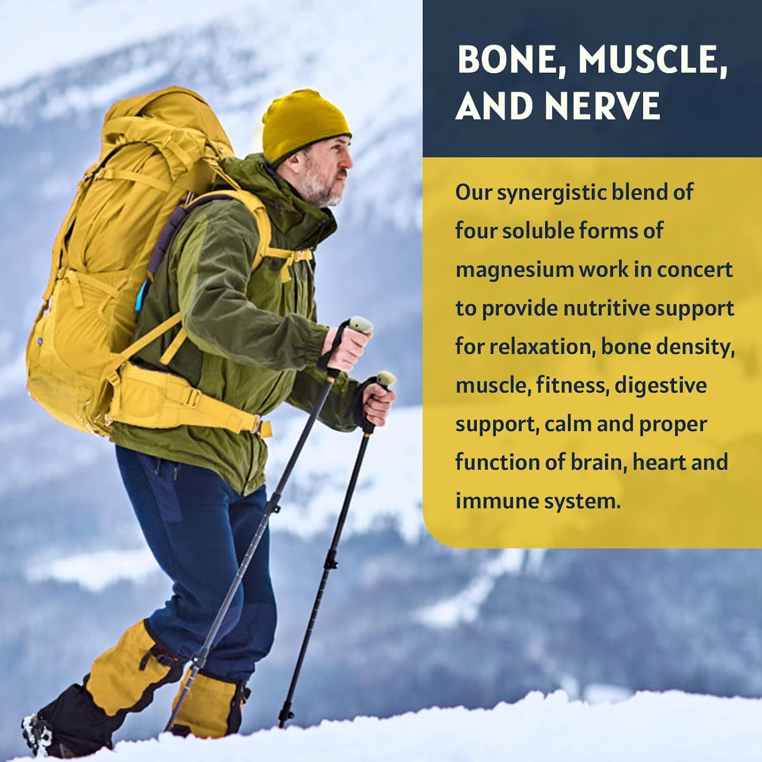 2 Pack GORNVB Magnesium Glycinate Liquid Drops - 1000mg Complex with D3, L-Thea & GABA - Energy, Sleep, Nerve & Heart Health - High Absorption - Pineapple Flavor