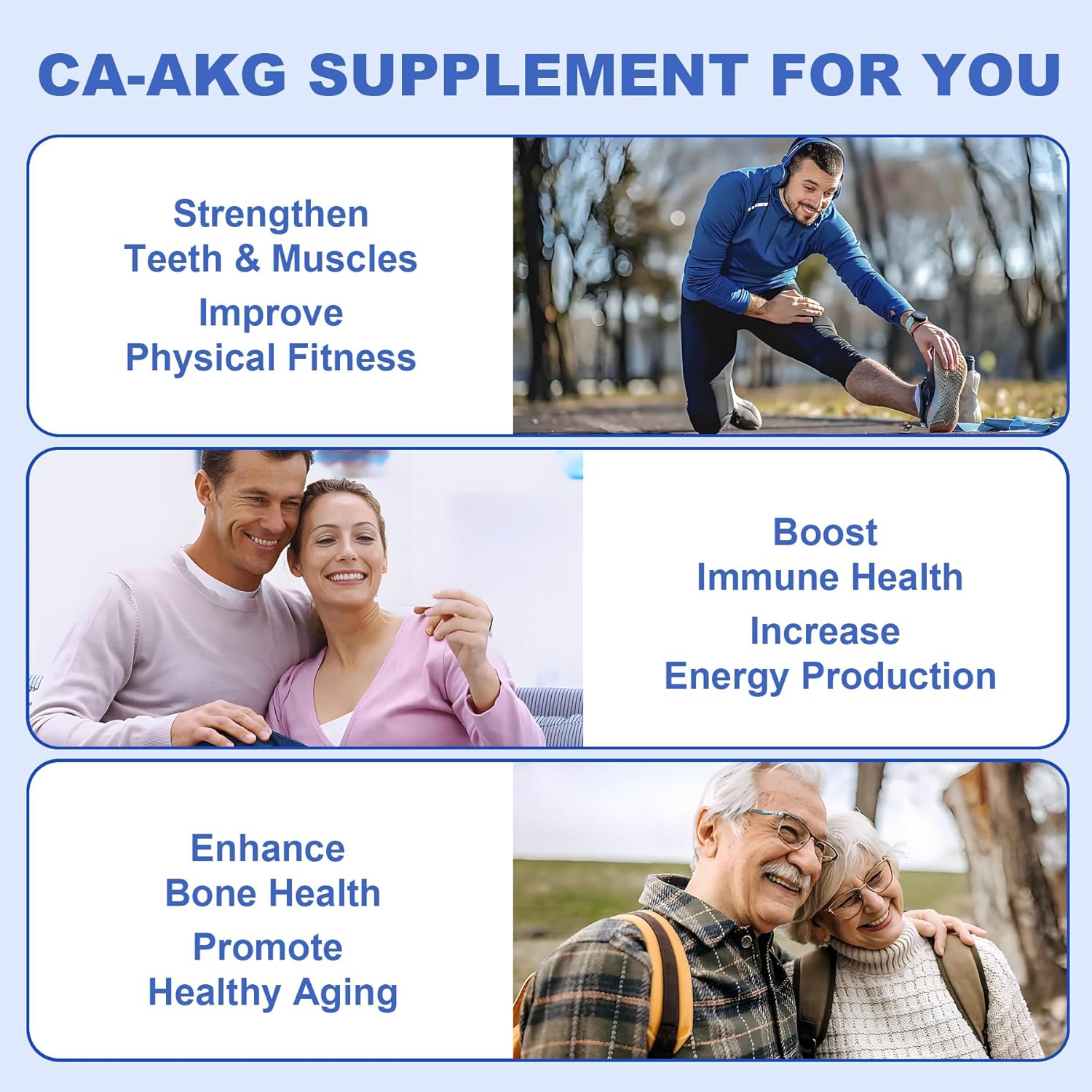 2 Pack Liposomal Calcium AKG Supplement with Vitamin D3 & K2 for Bone Strength - 240 Softgels
