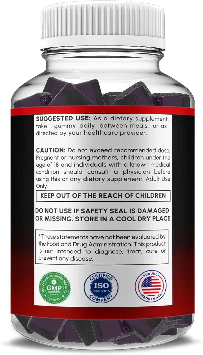 2 Pack MagnumXtreme Gummies: Maximum Strength Shilajit Sea Moss Fenugreek Supplement for Overall Health Support (60 Day Supply)