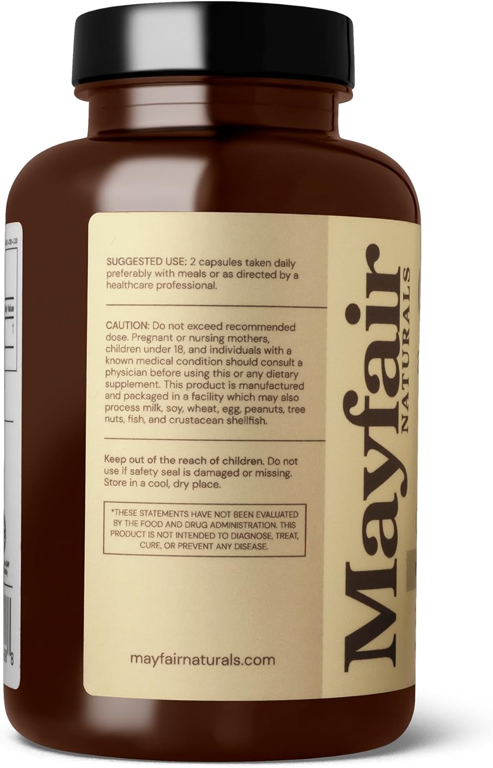 2 Pack Mayfair Naturals Bovine Colostrum Supplement 1000mg - 120 Capsules, 30% IgG - Immune System Support