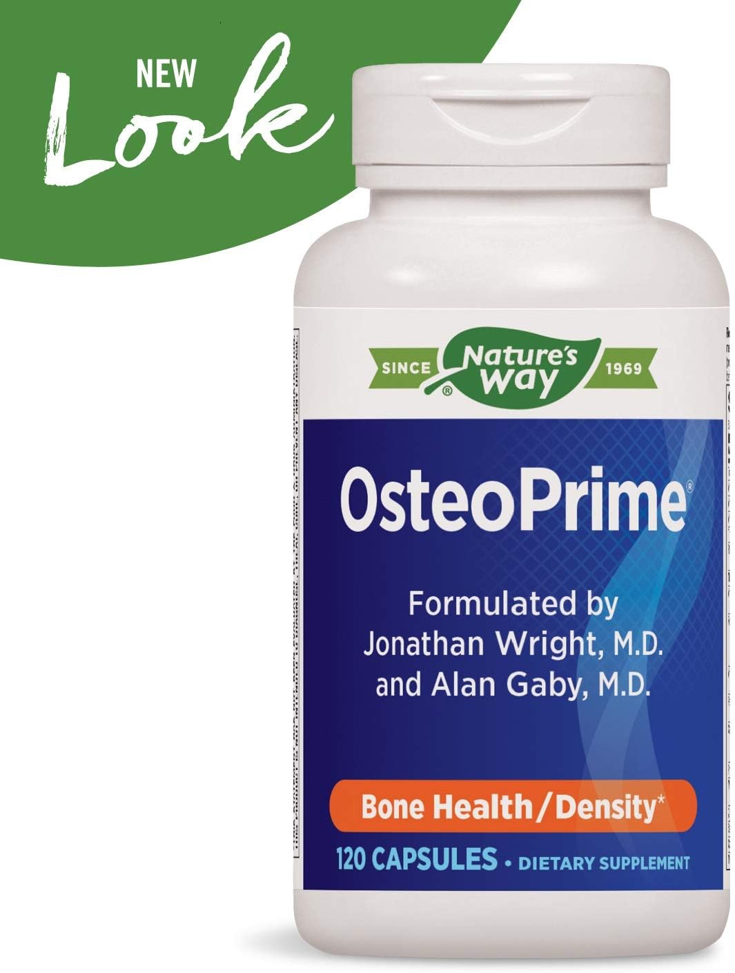 2 Pack Nature's Way OsteoPrime 120 Veg Capsules - Bone Health Support Supplement