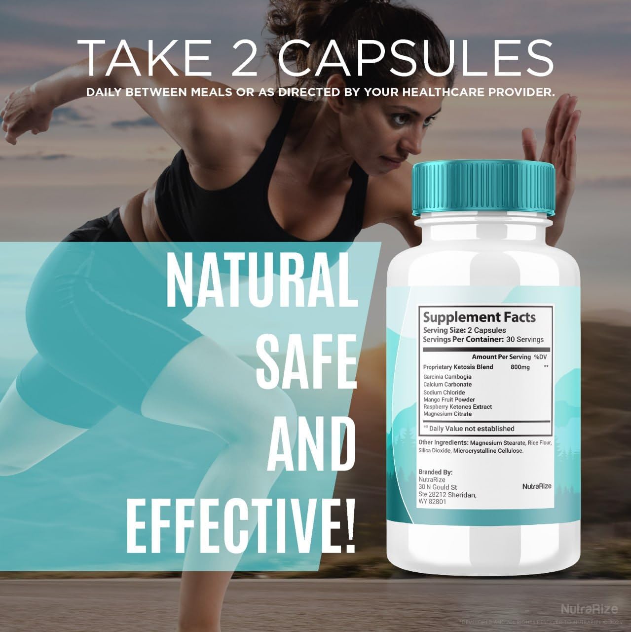 2 Pack NutraRize AeroSlim Capsules - Advanced Weight Health Dietary Supplement, Maximum Strength All-Natural Pills Targeting Belly Fat, Weight Management Formula - 120 Capsules