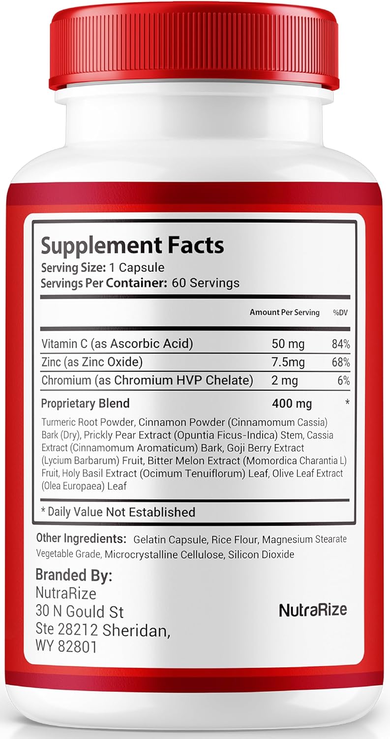 2 Pack NutraRize Heart Freedom Capsules - Official HeartFreedom Pills for Energy & Health, Circulation Support, All Natural Detox Glyco Optimizer - 120 Capsules