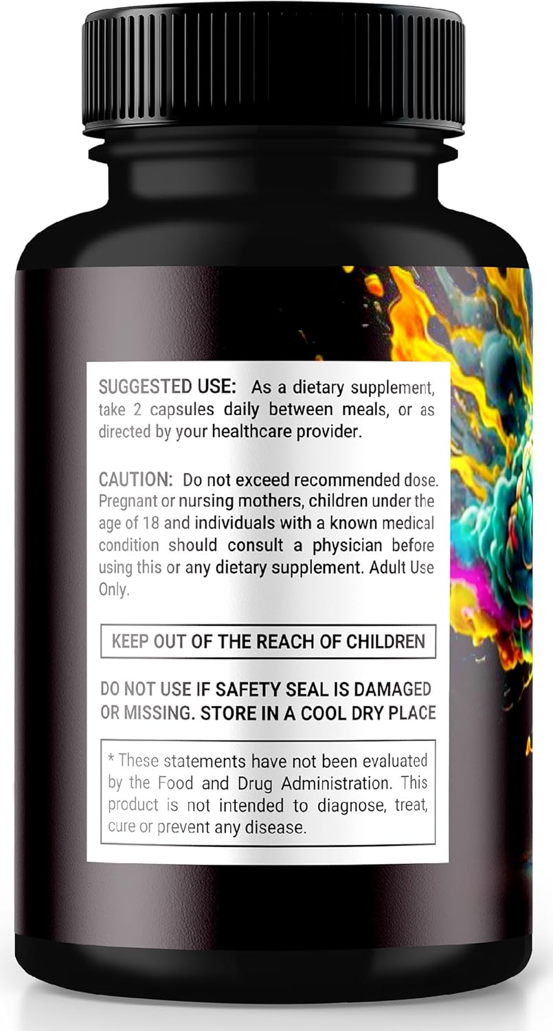 2-Pack NutraRize IQ Blast Pro Capsules - Advanced Brain Health Support Supplement with All Natural Formula for Optimal Cognitive Function - Reduce Brain Fog - 120 Capsules - Reviews