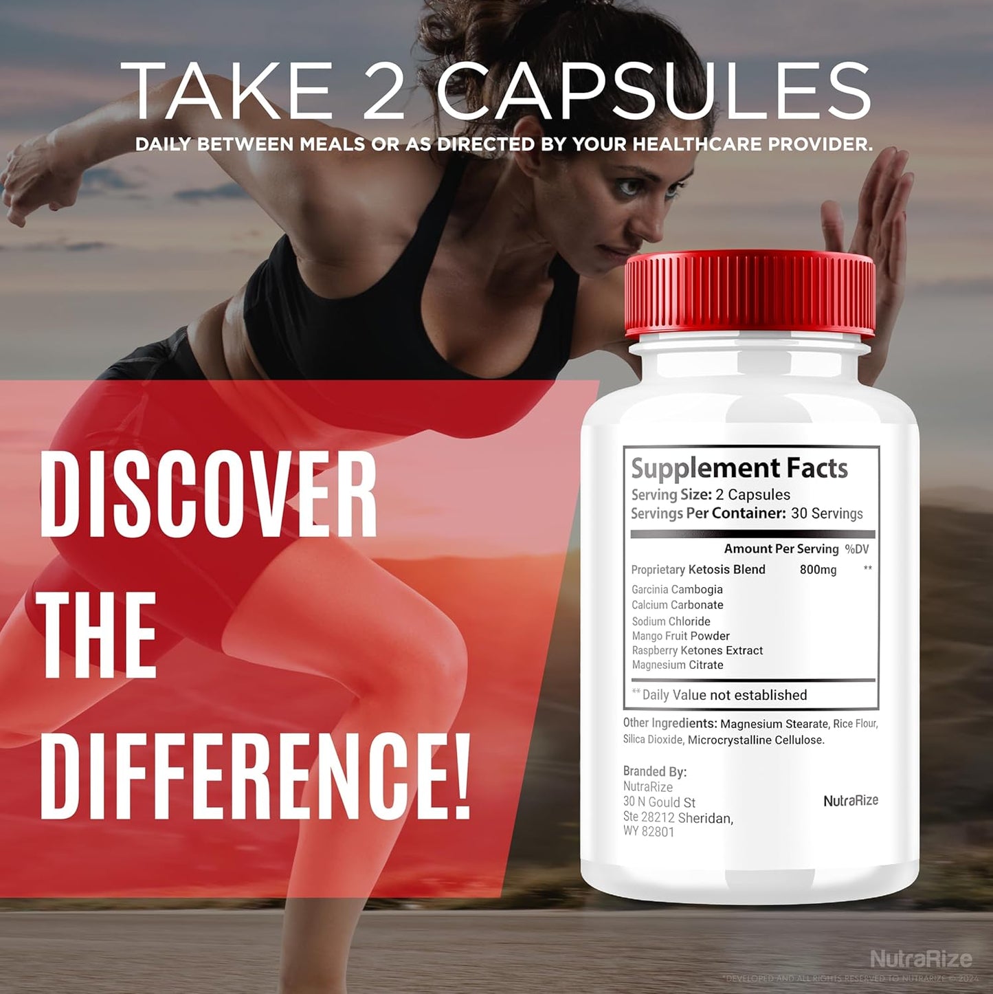 2 Pack NutraRize Outback Belly Burner Keto Capsules - All Natural Supplement for Fitness Goals - Official Reviews (120 Capsules)