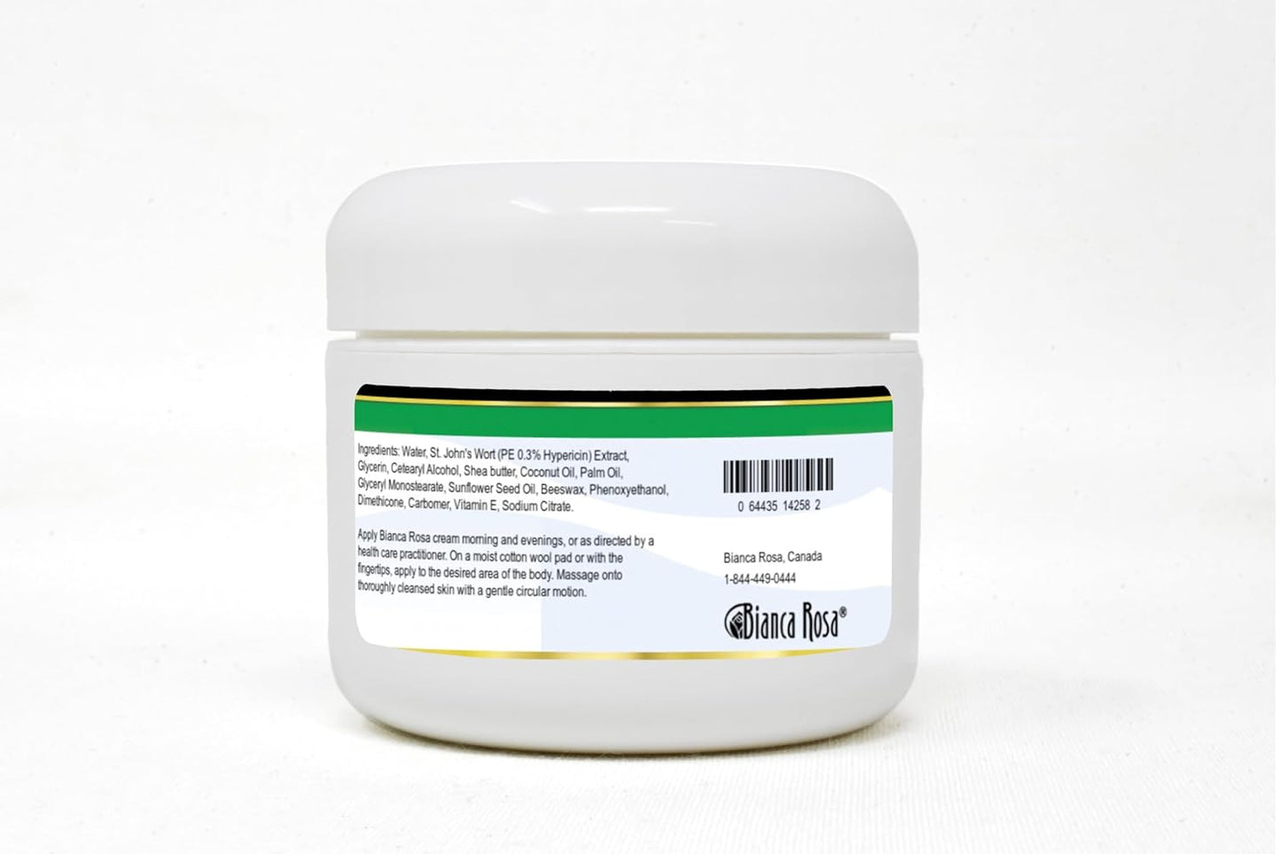 2 Pack of Bianca Rosa Extra Strength St. John's Wort Extract Cream (2 oz) with 0.3% Hypericin - ZIN 514258