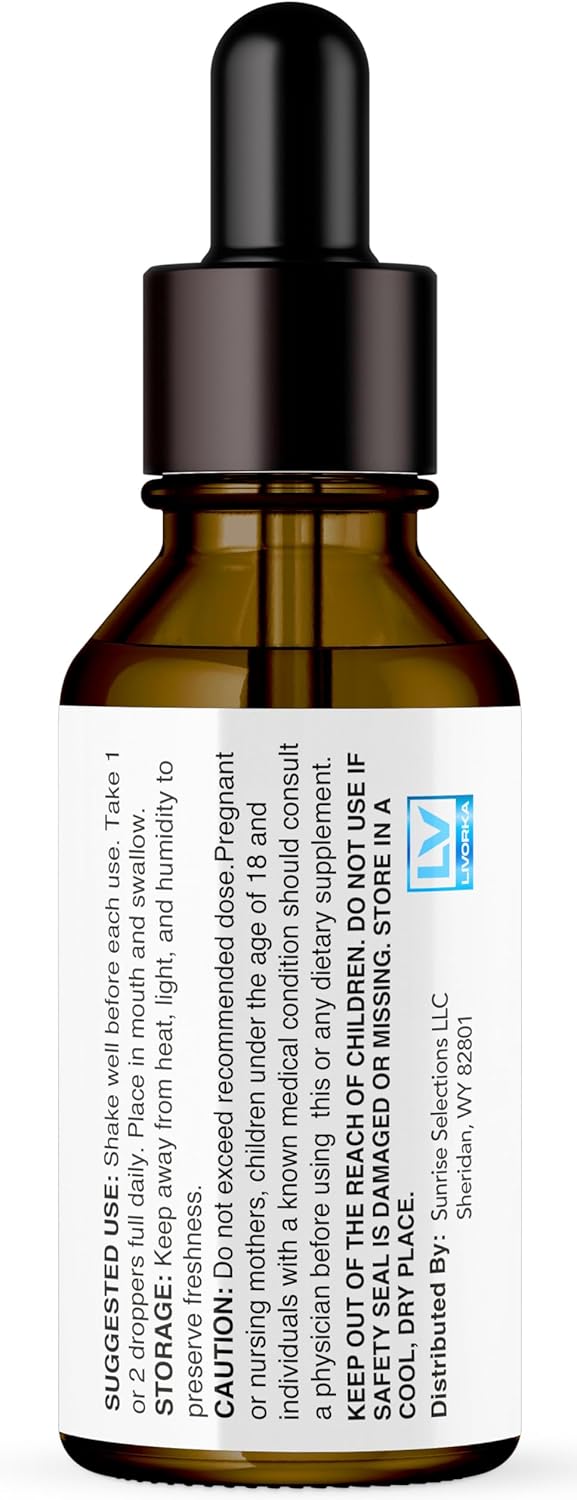 2 Pack of LIVORKA Cerebrozen Ear Drops for 2 Months of Hearing Support